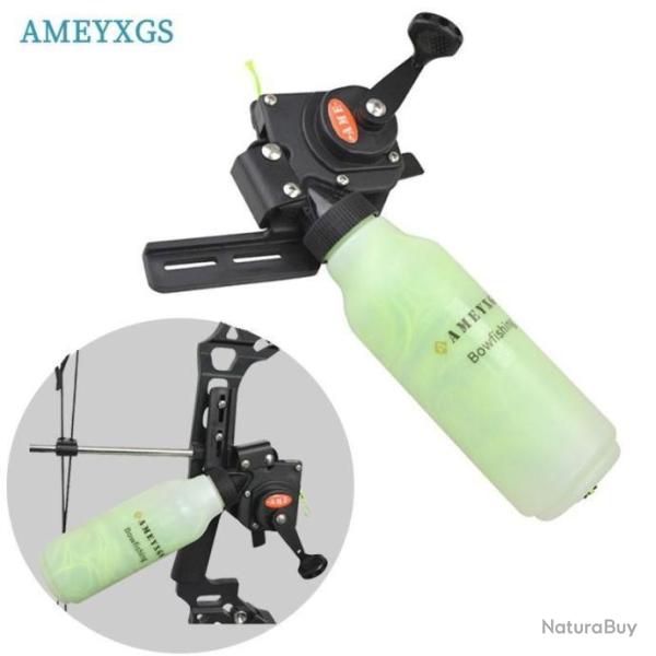 Moulinet P�che � L'Arc Compos� et Classique 40 M de Ligne Aluminium Abs Poisson LIVRAISON GRATUITE