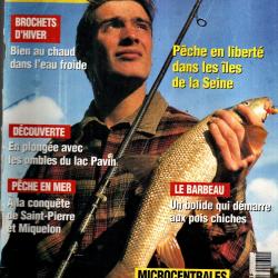 le p&ecirc;cheur de france 161 ombles la pavin, barbeau, sandre et p&eacute;niches, perches , brochets