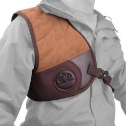 Protection Rembourr&eacute;e ORIGINAL P OWER Cuir Toile Epaule Thorax Torse Chasse LIVRAISON GRATUITE