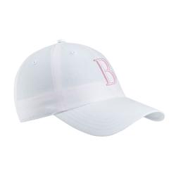 Casquette BERETTA big B rose blanche pure