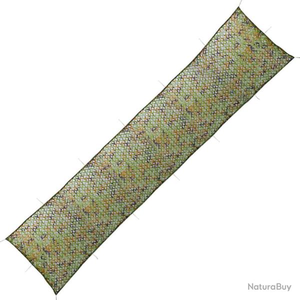 Filet de camouflage avec sac de rangement 1,5 x 7 m alsavelo