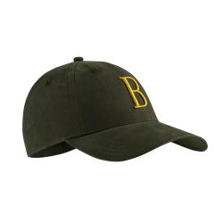 Casquette BERETTA big B jaune verte british
