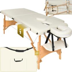 Table de Massage Pliante 2 Zones Appui-t&ecirc;te + Housse D&eacute;montable Portable LIVRAISON GRATUITE