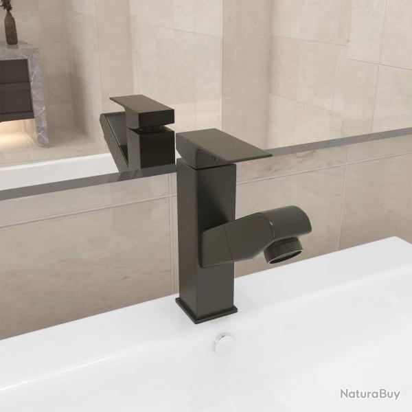 Robinet de lavabo r�tractable Finition grise 157x172 mm
