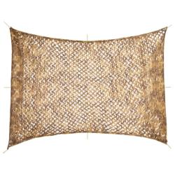 Filet de camouflage avec sac de rangement 516x400 cm sable