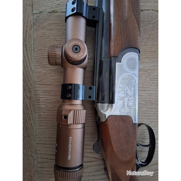 MIXTE CAL.12/70 - 7X65R SABATTI- AVEC LUNETTE DE BATTUE 1-5X24