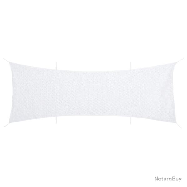 Filet de camouflage avec sac de rangement 753x199 cm blanc