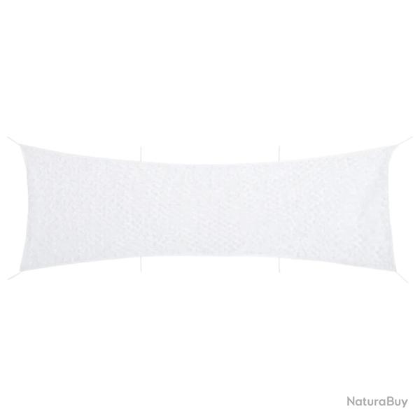 Filet de camouflage avec sac de rangement 613x138 cm blanc
