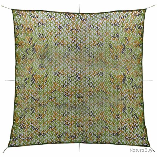 Filet de camouflage avec sac de rangement 6 x 6 m