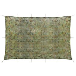 Filet de camouflage avec sac de rangement 5x7 m Vert