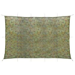 Filet de camouflage avec sac de rangement 6x7 m Vert