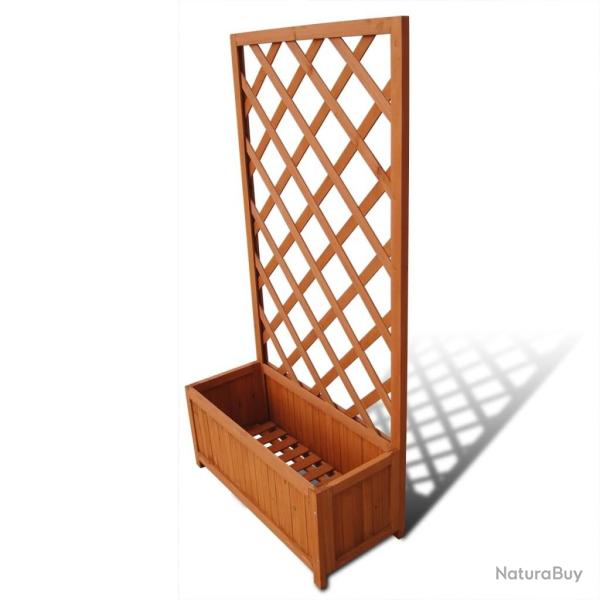 Jardini�re en treillis 70 x 30 x 135 cm