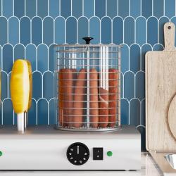 Cylindres Discus avec Cl&eacute;s 2 pcs Argent 9 x 2,8 x 9 cm