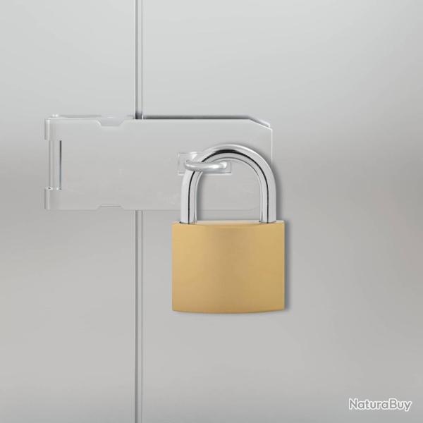U Lock avec Cl�s 2 pcs Laiton Fer