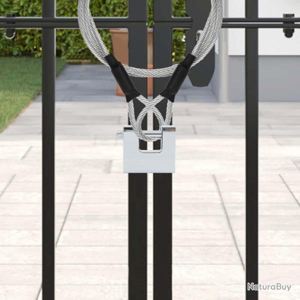 Verrou Argent� Acier