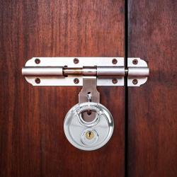 Serrures Discus avec Cl&eacute;s Argent&eacute; Acier inoxydable