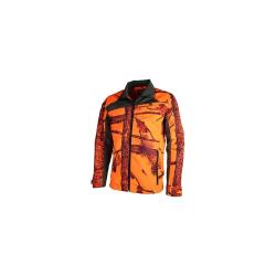 Veste de Chasse Enfants Anti-ronce Treeland Maquisard JKT Orange Camouflage - 8