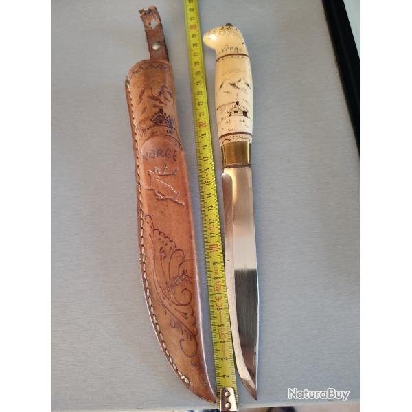 ancien couteau chasse   norv�gien  norge