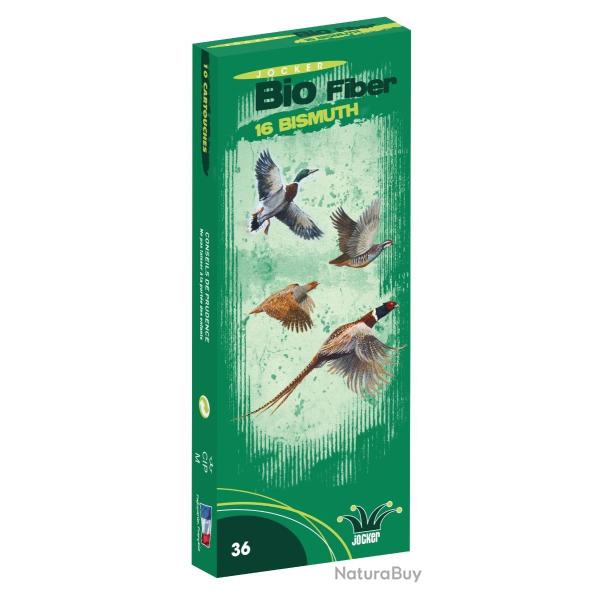 Cartouches Jocker Bio Fiber 16 Bismuth Calibre 36/73 16 Gr - Num�ro 8
