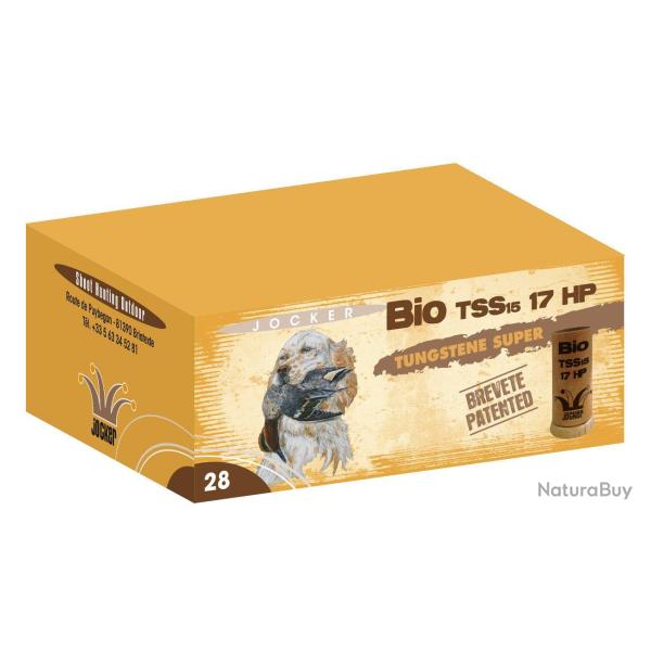 Cartouches Jocker Bio Tss 17 Hp Calibre 28/70 17 Gr - Num�ro 8