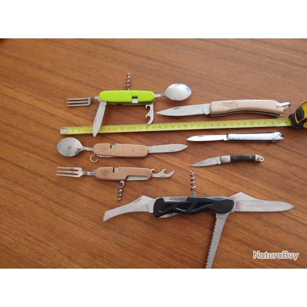 Petit lot de couteaux