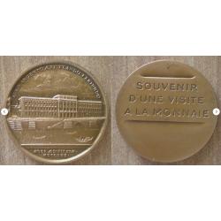 Medaille De La Monnaie De Paris Souvenir D Une Visite A La Monnaie
