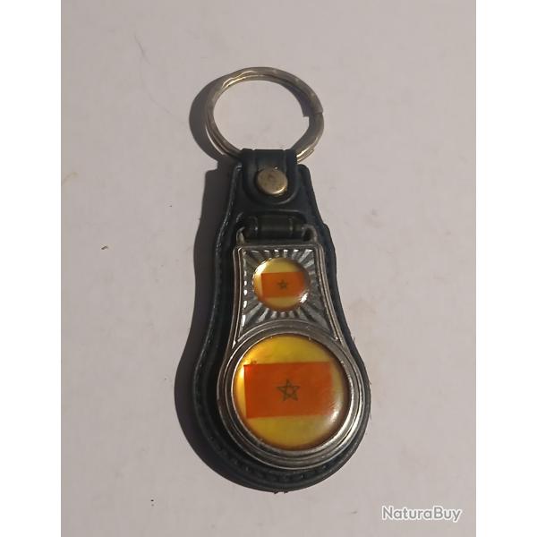 PORTE-CL�S STYLE DRAPEAU MAROC