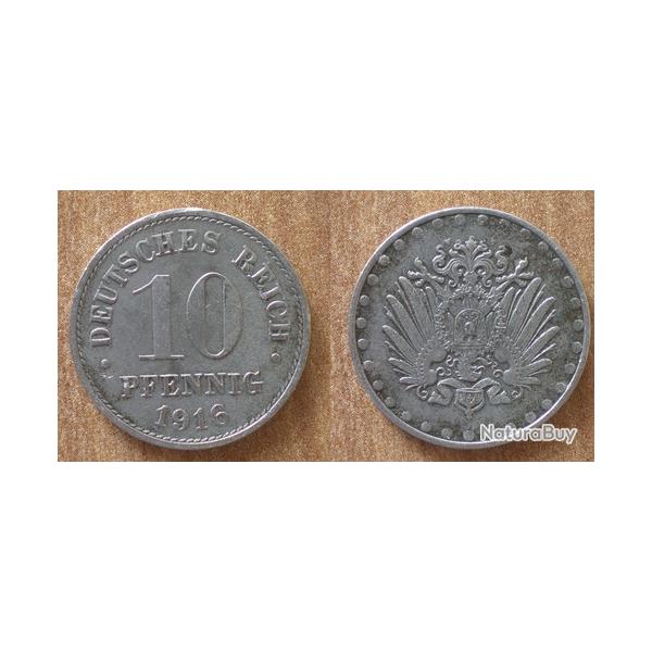 Allemagne 10 Pfennig 1916 Piece