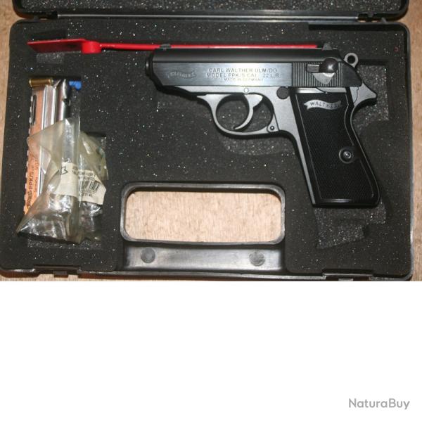 PISTOLET WALTHER PPK/S 22LR