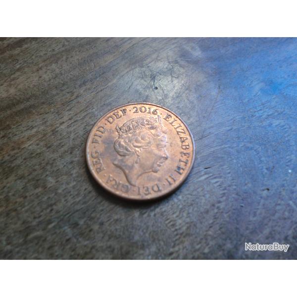 monnaie grande bretagne two pence 2016