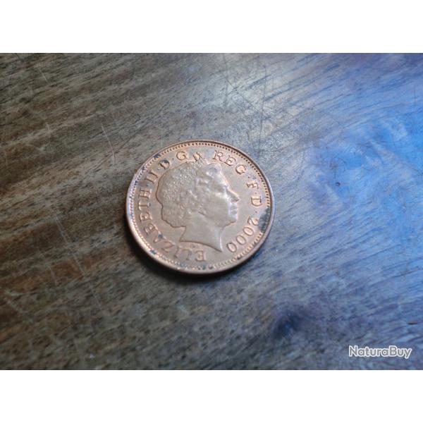 monnaie grande bretagne two pence 2000