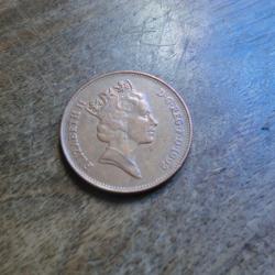 monnaie grande bretagne two pence  1992
