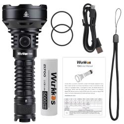 Lampe Torche TD01C LED 1800LM Longue Port&eacute;e 1000M *Ench&egrave;re* Outdoor Wurkkos