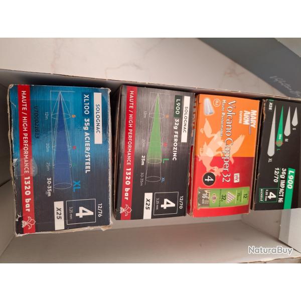 cartouches calibre 12 subsitu