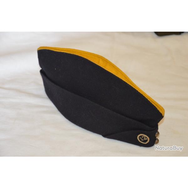 CALOT Mle 1944 D'OFFICIER DU 12� CHASSEURS D'AFRIQUE-2� DIVISION BLINDEE-LIBERATION-INDOCHINE