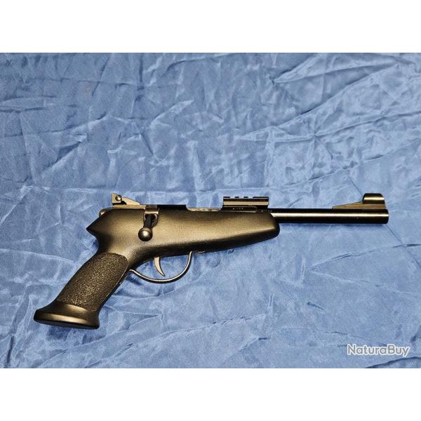 Vends pistolet mono-coup calibre .22lr � verrou, de marque GAUCHER, mod�le Pallas