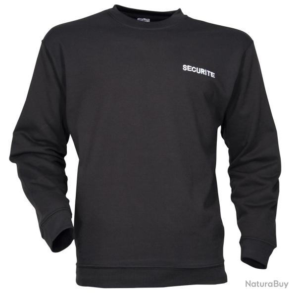 Sweat shirt S�curit� XL NOIR