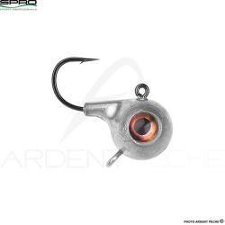 T&ecirc;te plomb&eacute;e SPRO HD Zander fireball 24g