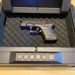 Coffre-fort Biom&eacute;trique compact pour 2 armes / Comme neuf ! (Arme non incluse)
