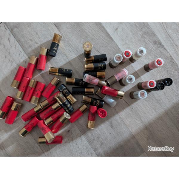 Lot cartouches calibre 12