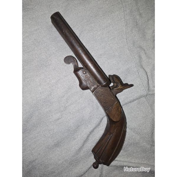 Pistolet a broche double canon 12 mm