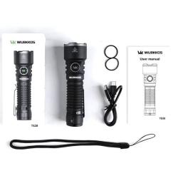 Lampe Torche TS28 21700 Luminosit&eacute; 3200Lm Travaux *Ench&egrave;re* Performance Optimis&eacute;e Wurkkos