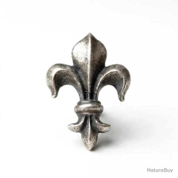 Insigne de col Fleur de lys Hauteur : 16 mm