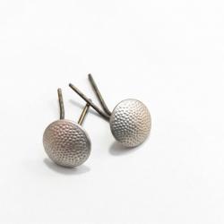 Lot de deux rivets de casquette  post WW2 ( Diam&egrave;tre : 12 mm )