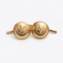 Lot de deux boutons &agrave; lamelles (15 mm ) des Affaires Sahariennes