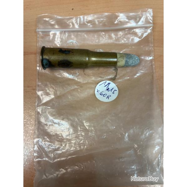 Balle 11,15x60R Pour collection.