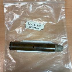 Balle 11,15x65R  Pour collection.