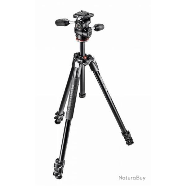 Trepied Manfrotto 290 Xtra, Kit Tr�pied 3 sections, alu + Rotule