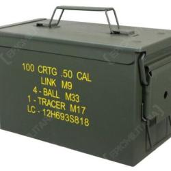 Boite de munition M&eacute;tallique Verte
