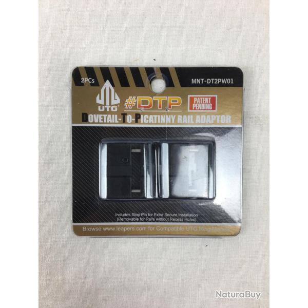 UTG dovetail to picatinny rail adaptor DTP